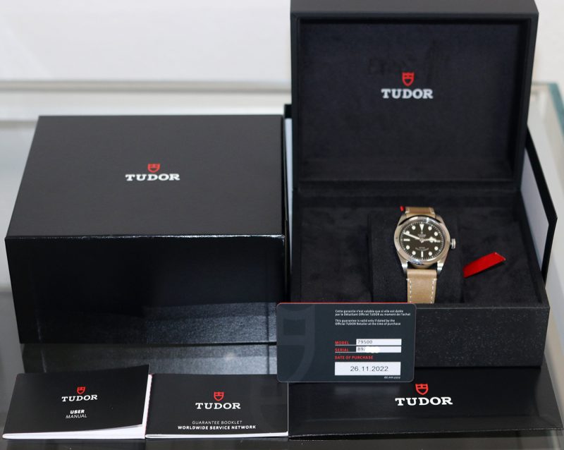 2022 Tudor ref. M79500-0008 Heritage Black Bay 36mm. Nuovo, mai indossato, con scatola e garanzia originale - immagine 15