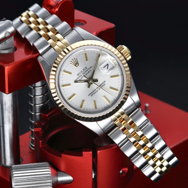 1987 Rolex Lady Datejust 26 Oro e Acciaio ref. 69173 con Scatola e Garanzia Originale - immagine 4