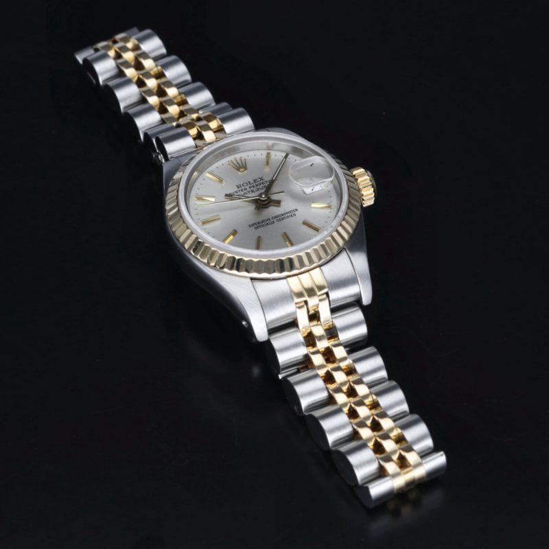 1987 Rolex Lady Datejust 26 Oro e Acciaio ref. 69173 con Scatola e Garanzia Originale - immagine 11