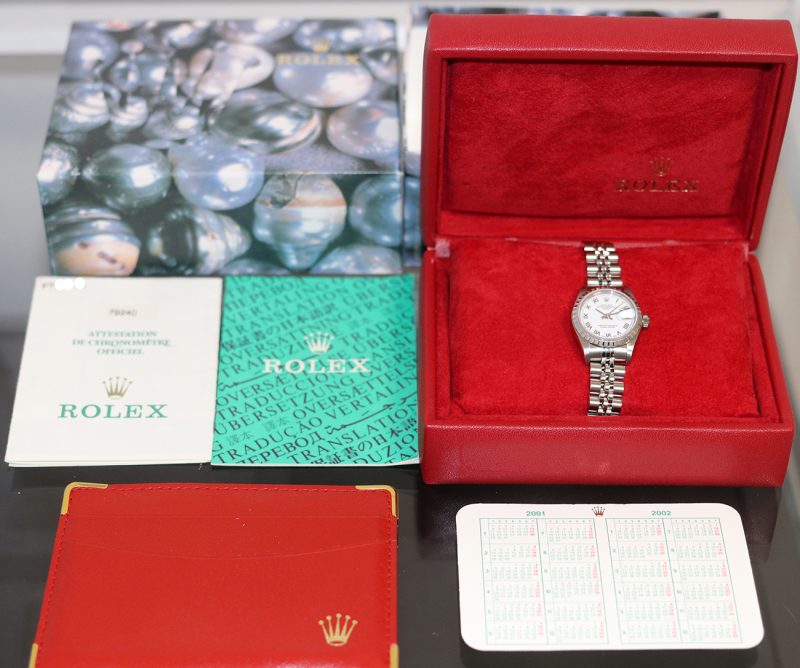 2001 Rolex Oyster Perpetual Lady Date ref. 79240 with Box and Papers - Image 16