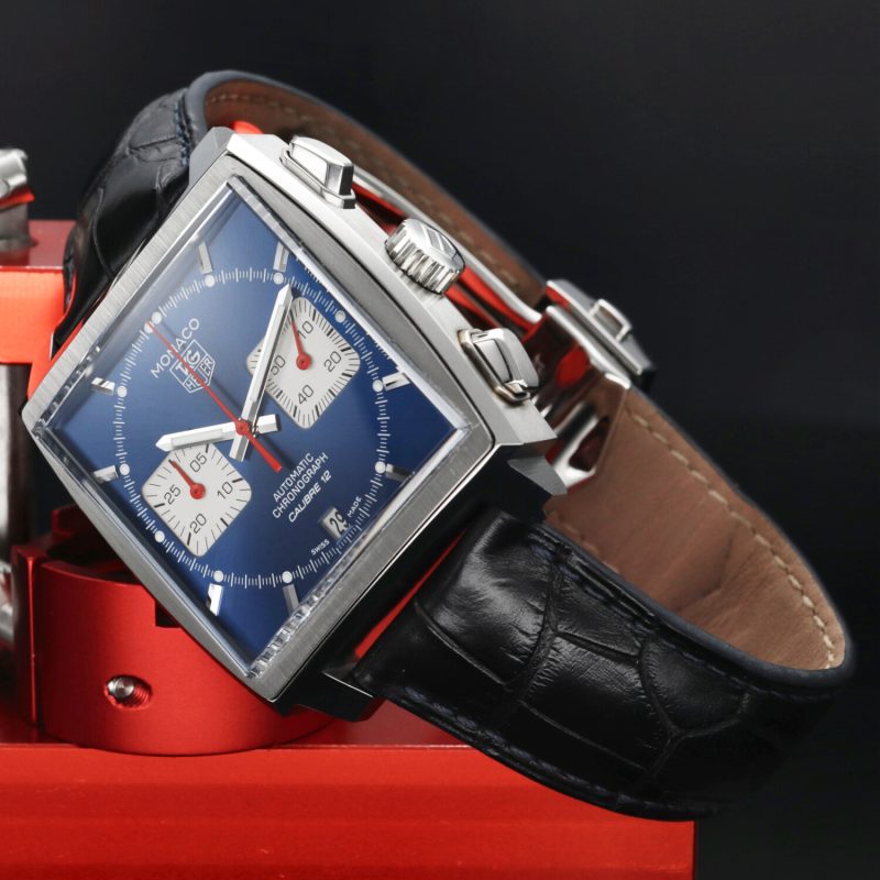 ca. 2016 TAG Heuer Monaco ref. CAW2111.FC6183 with Original Box and Papers - Image 5