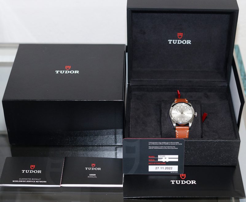 2022 Tudor Heritage Black Bay 36 ref. M79500-0016 Nuovo, mai indossato, con scatola e garanzia originale - immagine 15