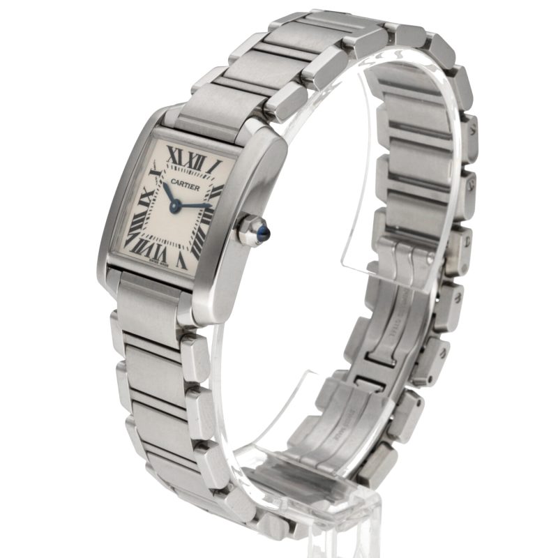 Cartier ref. W51008Q3 / 2384 Ladys Quartz Tank Francais with Box - Image 2