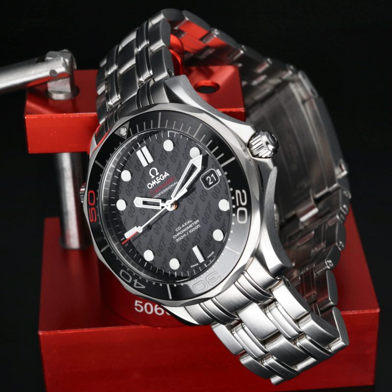 2013 Omega ref. 21230412001005 Seamaster James Bond 50th Anniversario, Scatola, Libretti, Garanzia - immagine 11