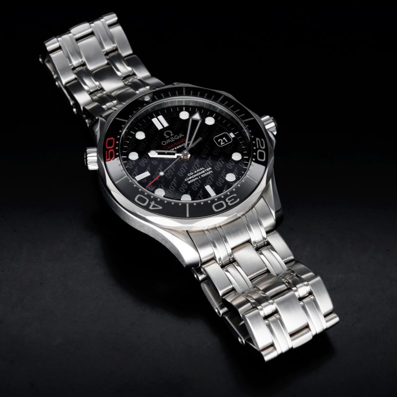 2013 Omega ref. 21230412001005 Seamaster James Bond 50th Anniversario, Scatola, Libretti, Garanzia - immagine 12