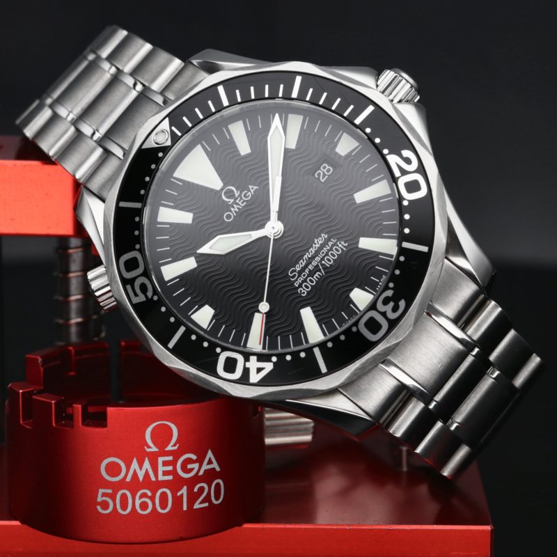 ca. 2005 Omega ref. 22645000 Seamaster Diver 300M Quartz 41 mm Box, Booklet & Papers - Image 4