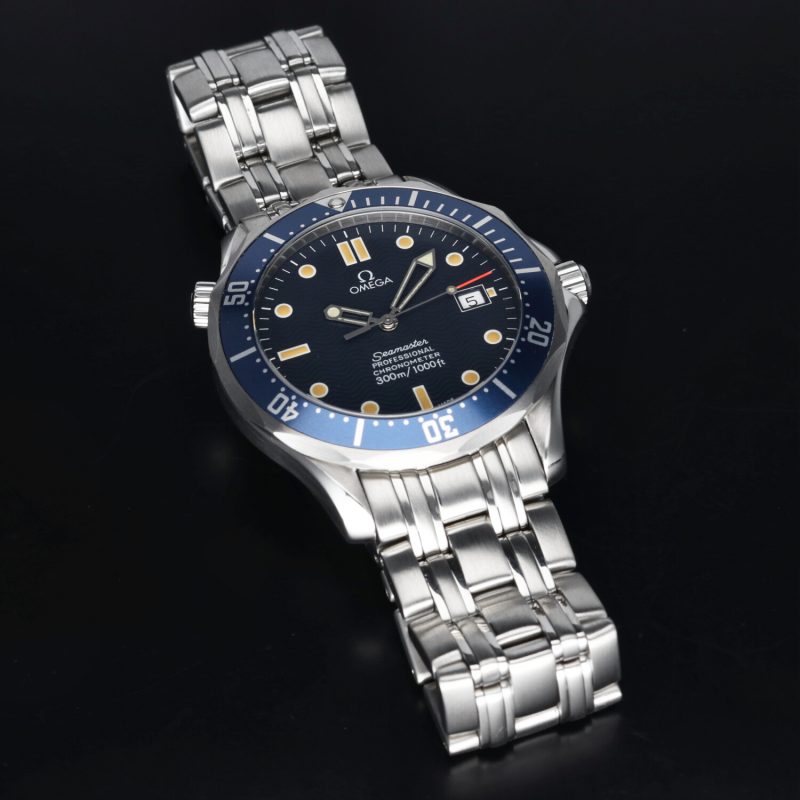 1996 ca. Omega ref. 25318000 Bond Seamaster 300M,  Scatola & Garanzia - immagine 11