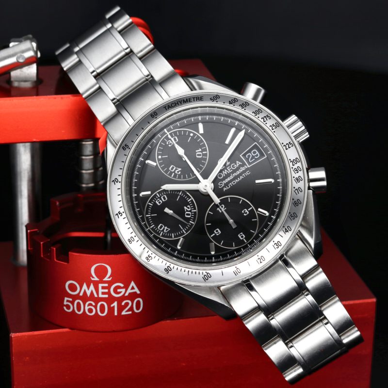 2003 Omega ref. 35135000 Speedmaster Data Automatico 39mm Scatola e Garanzia - immagine 4