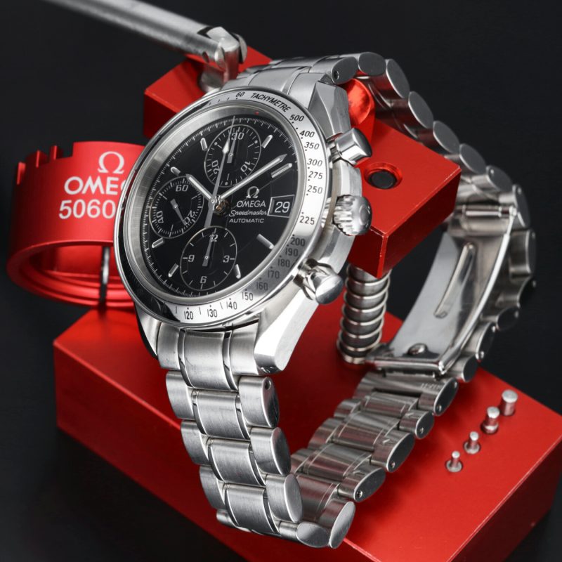 2003 Omega ref. 35135000 Speedmaster Data Automatico 39mm Scatola e Garanzia - immagine 6