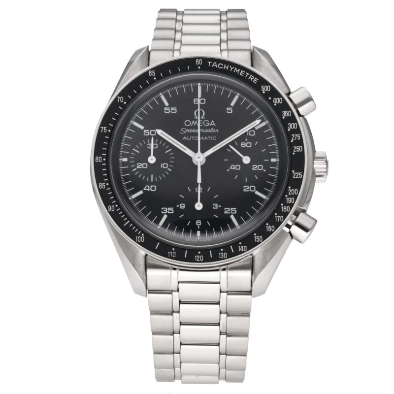 2005 Unpolished Omega ref. 35105000 Speedmaster Automatic Reduced 39 mm with Original Papers - Image 3