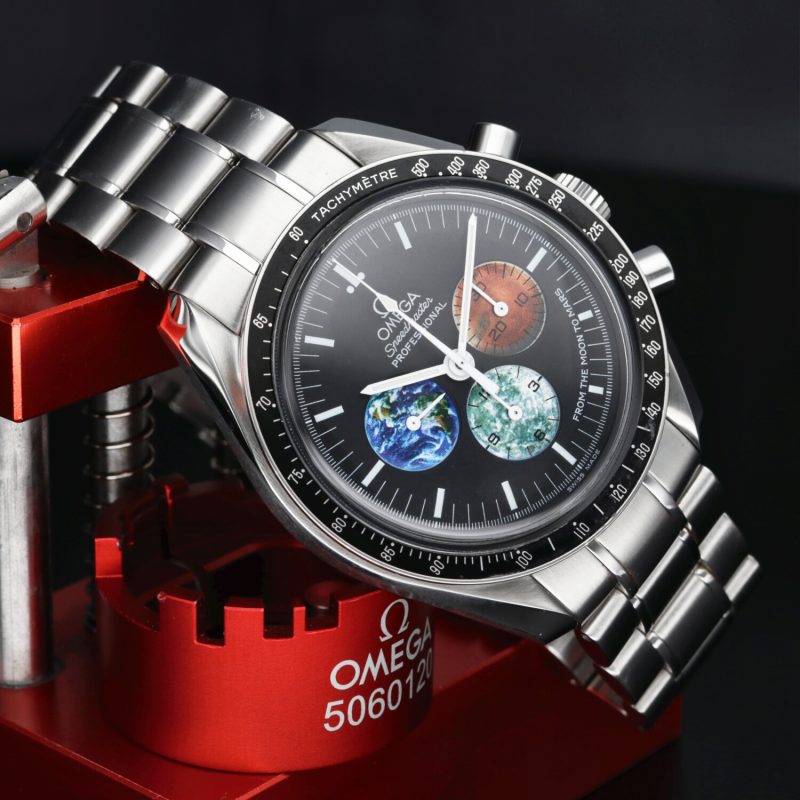 2004 Unpolished Omega ref. 35775000 Speedmaster Professional "Moon to Mars" Box, Booklet & Card - Image 5