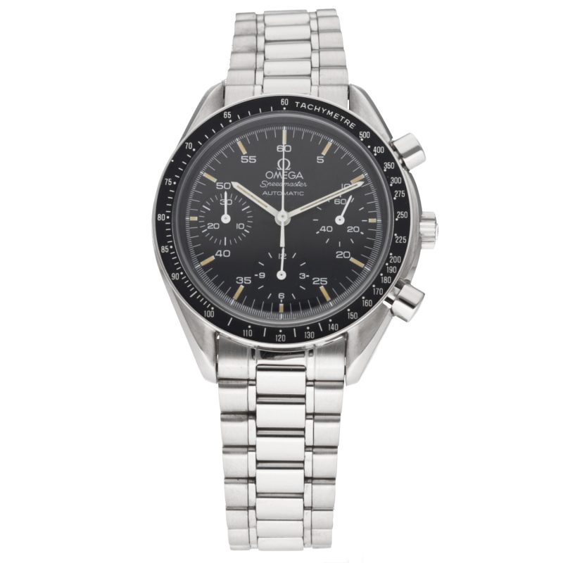 Vintage 1989 ca. Omega ref. 35105000 Speedmaster Reduced 39mm Calibro 1140 "Dorato", Revisionato Omega - immagine 3