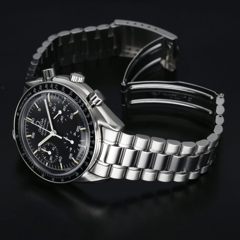 Vintage 1989 ca. Omega ref. 35105000 Speedmaster Reduced 39mm Calibro 1140 "Dorato", Revisionato Omega - immagine 14