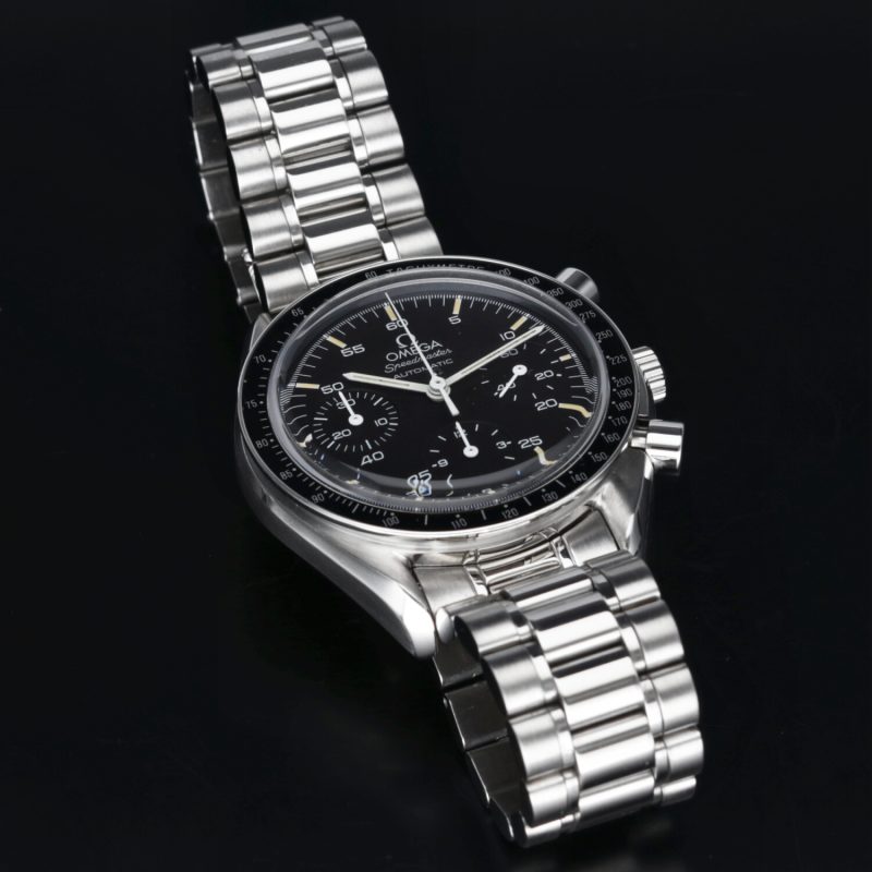 Vintage 1989 ca. Omega ref. 35105000 Speedmaster Reduced 39mm Calibro 1140 "Dorato", Revisionato Omega - immagine 11