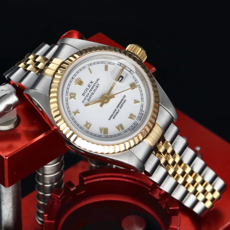 1991 Rolex Lady Datejust 26 Oro e Acciaio ref. 69173 con Scatola e Garanzia Originale - immagine 4