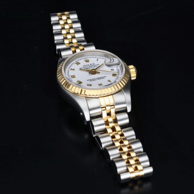 1991 Rolex Lady Datejust 26 Oro e Acciaio ref. 69173 con Scatola e Garanzia Originale - immagine 12