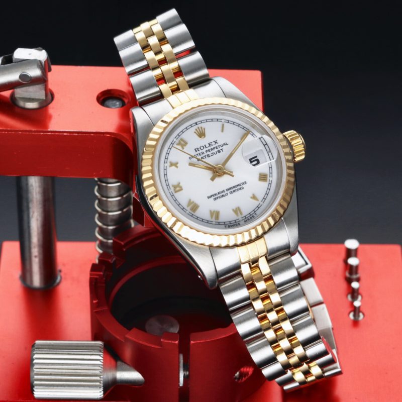 1991 Rolex Lady Datejust 26 Oro e Acciaio ref. 69173 con Scatola e Garanzia Originale - immagine 5