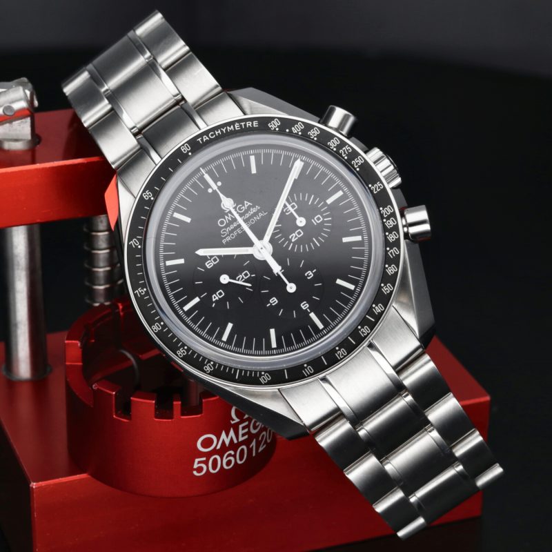 2015 Omega ref. 31130423001006 Speedmaster Professional Moonwatch "Sapphire Sandwich" Box+Booklets+Papers - Image 4