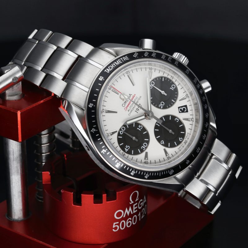 ca. 2009 Omega Japan Limited ref. 32330404002001 Speedmaster Date 1957, Box+Booklet+Cards - Image 5