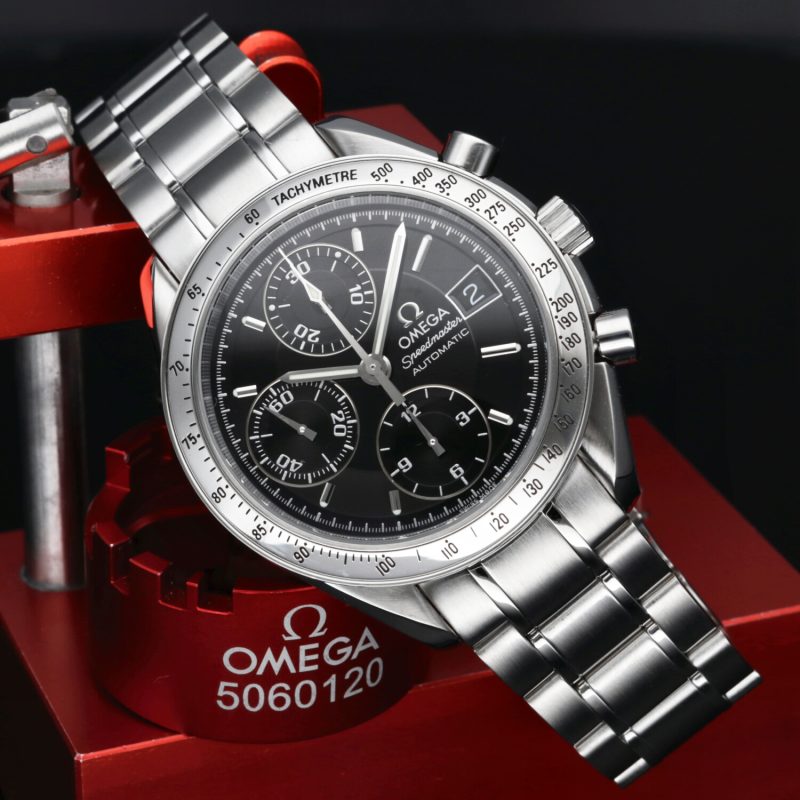 2005 Omega ref. 35135000 Speedmaster Date Automatic 39mm Box+Booklet+Papers - Image 4