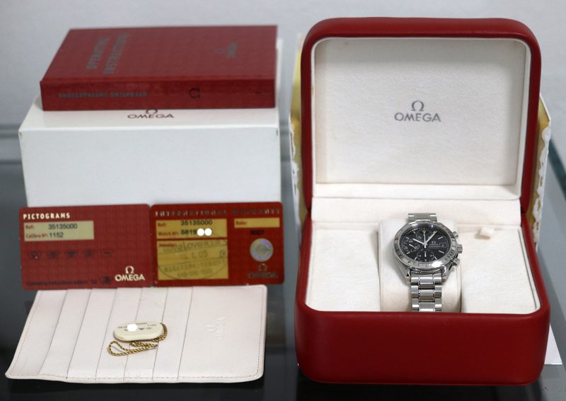 2005 Omega ref. 35135000 Speedmaster Date Automatic 39mm Box+Booklet+Papers - Image 16