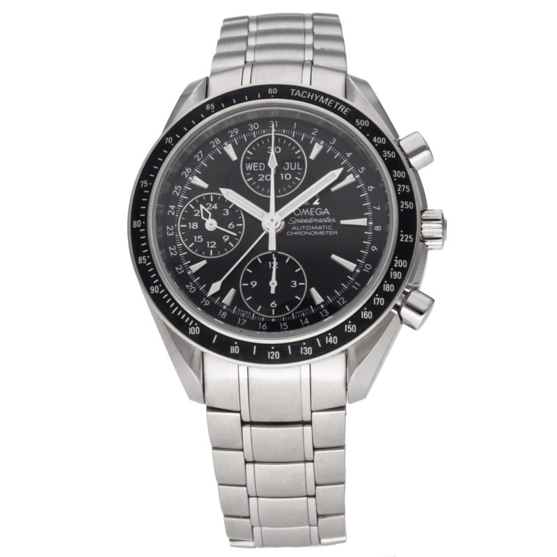 ca. 2012 Omega Speedmaster ref. 32205000 Triple Date Automatic 40 mm, Box+Booklet+Cards - Image 3