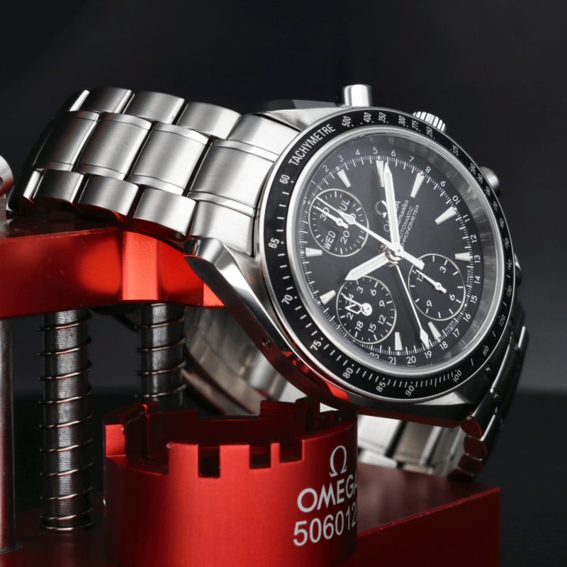 ca. 2012 Omega Speedmaster ref. 32205000 Triple Date Automatic 40 mm, Box+Booklet+Cards - Image 5