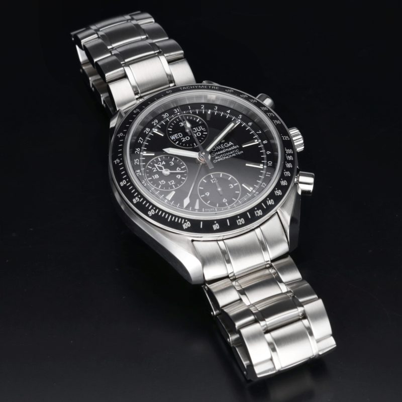 ca. 2012 Omega Speedmaster ref. 32205000 Triple Date Automatic 40 mm, Box+Booklet+Cards - Image 11