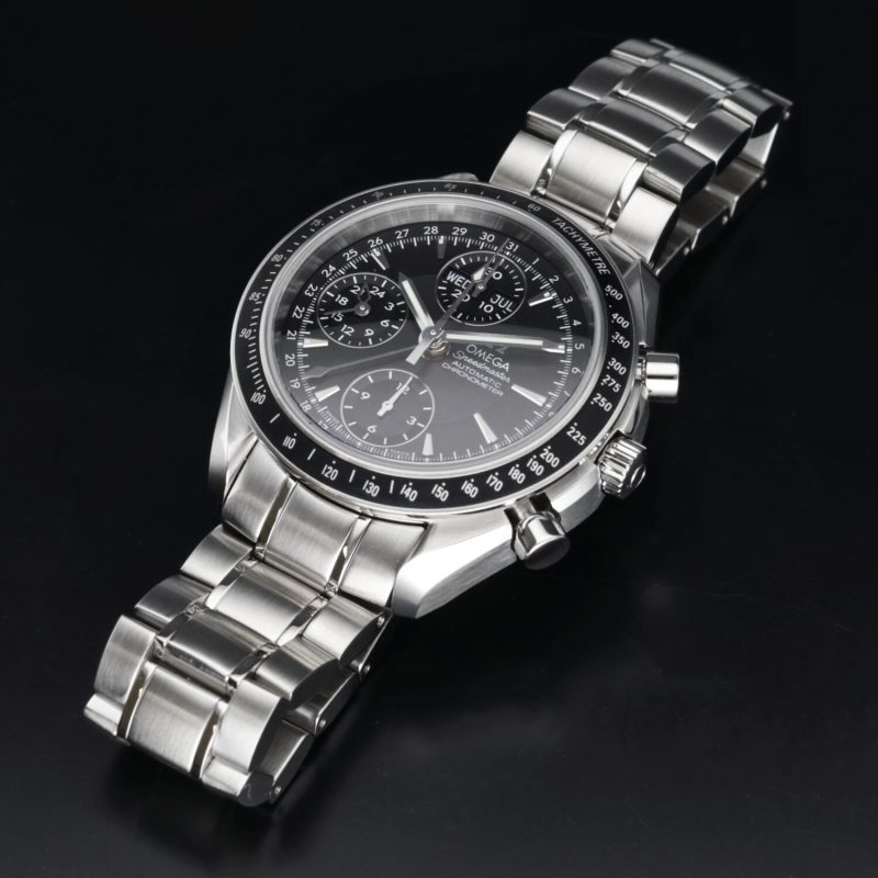 ca. 2012 Omega Speedmaster ref. 32205000 Triple Date Automatic 40 mm, Box+Booklet+Cards - Image 12