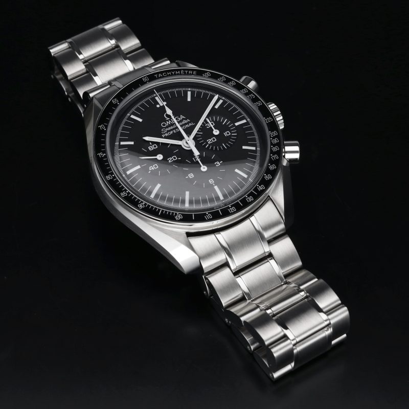 2005 ca. Omega ref. 35705000 Speedmaster Professional "The Moon Watch" Scatola+Libretto+Garanzia+Revisione Omega - immagine 12