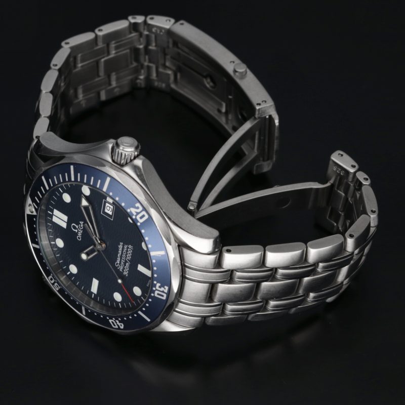 Omega ref. 25418000 Bond Seamaster 300M Quarzo 41 mm - Scatola e Granzia Originale - immagine 15