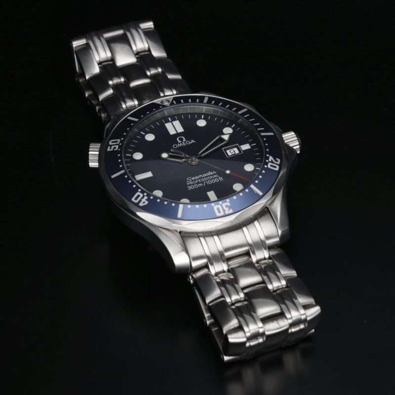 Omega ref. 25418000 Bond Seamaster 300M Quarzo 41 mm - Scatola e Granzia Originale - immagine 12