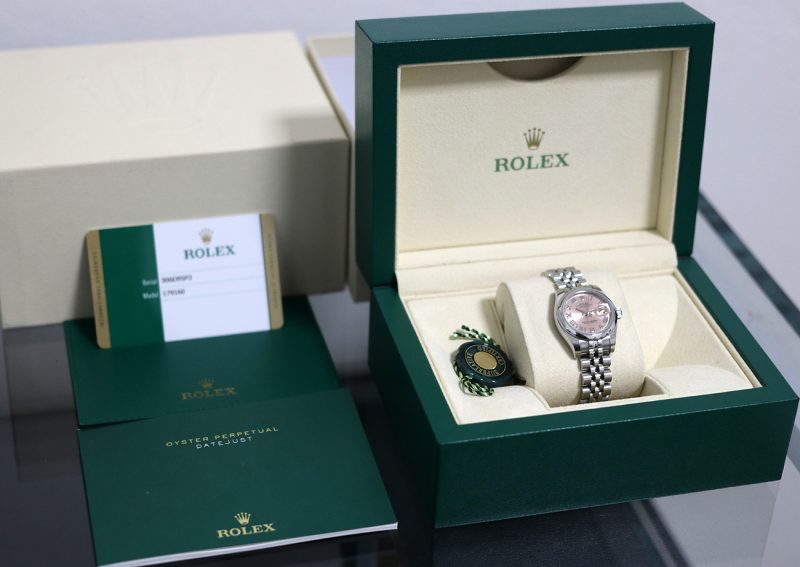 2017 Rolex ref. 179160 Lady-Datejust 26 mm "Pink" Dial Box+Booklet+Card - Image 15