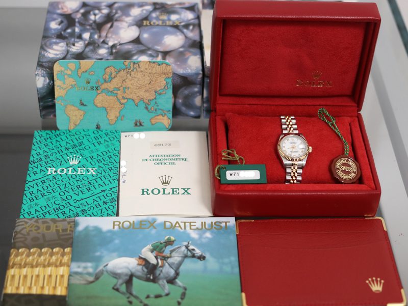 1995 Rolex Ladies Two Tone Datejust 26 ref. 79173 with Box & Papers - Image 16