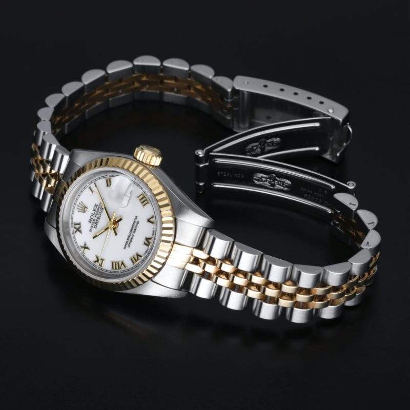 1995 Rolex Ladies Two Tone Datejust 26 ref. 79173 with Box & Papers - Image 14