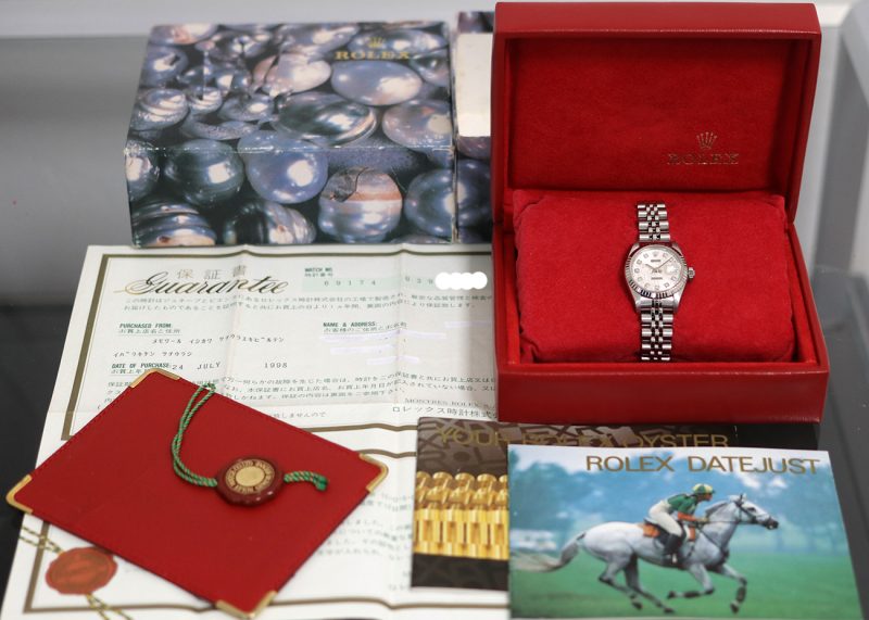 1998 Rolex Lady Datejust ref. 69174 Factory Diamond Jubilee Dial with Box & Papers - Image 16