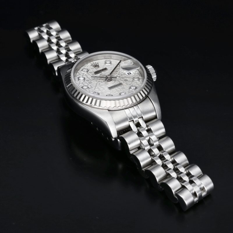 1998 Rolex Lady Datejust ref. 69174 Factory Diamond Jubilee Dial with Box & Papers - Image 11