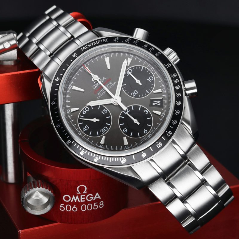 2019 Omega 32330404006001 Speedmaster Date Chronometer 40 mm, Scatola, Libretto, Garanzia - immagine 4