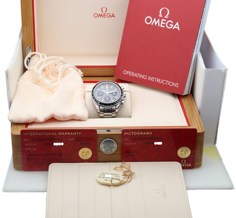 2019 Omega 32330404006001 Speedmaster Date Chronometer 40 mm, Scatola, Libretto, Garanzia - immagine 16