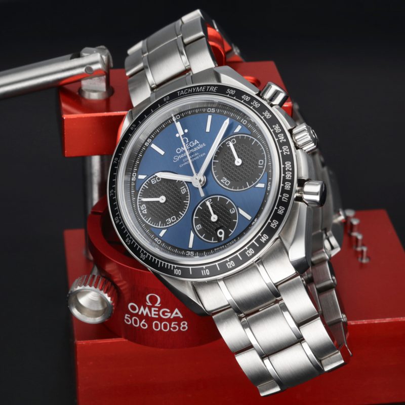 2021 Omega 32630405003001 Speedmaster Racing Co-Axial Chronograph 40mm, Scatola & Garanzia - immagine 4