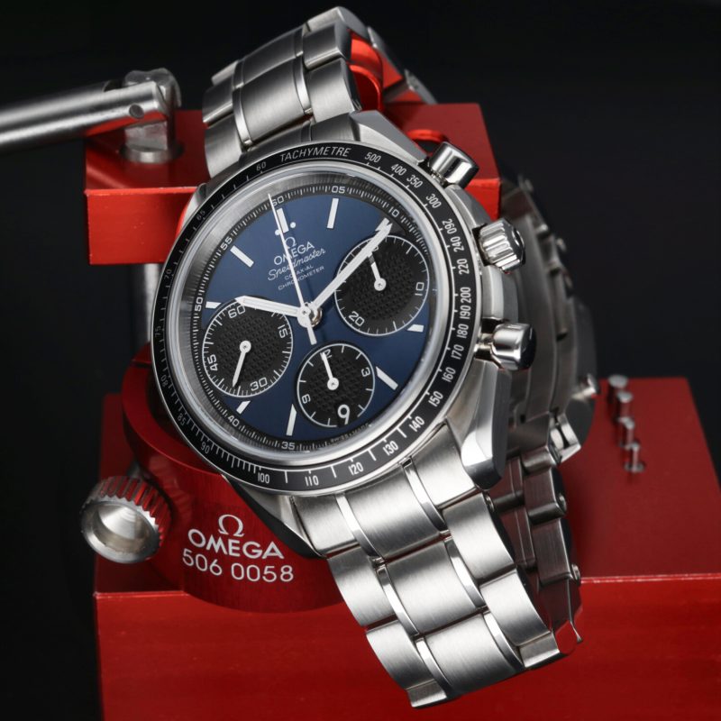 2021 Omega 32630405003001 Speedmaster Racing Co-Axial Chronograph 40mm, Scatola & Garanzia - immagine 6