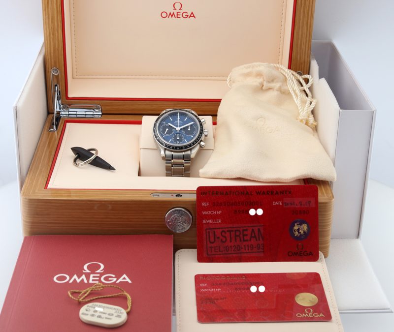 2021 Omega 32630405003001 Speedmaster Racing Co-Axial Chronograph 40mm, Scatola & Garanzia - immagine 15