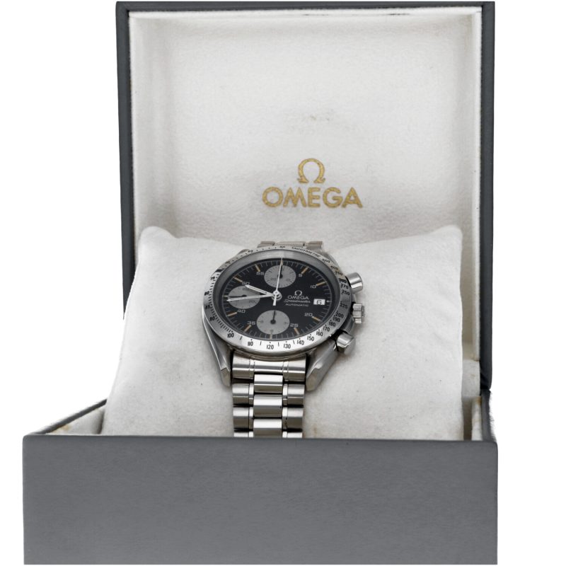 ca. 1993 Omega ref. 35115000 Speedmaster Date 39 mm Reverse Panda Dial - Image 16