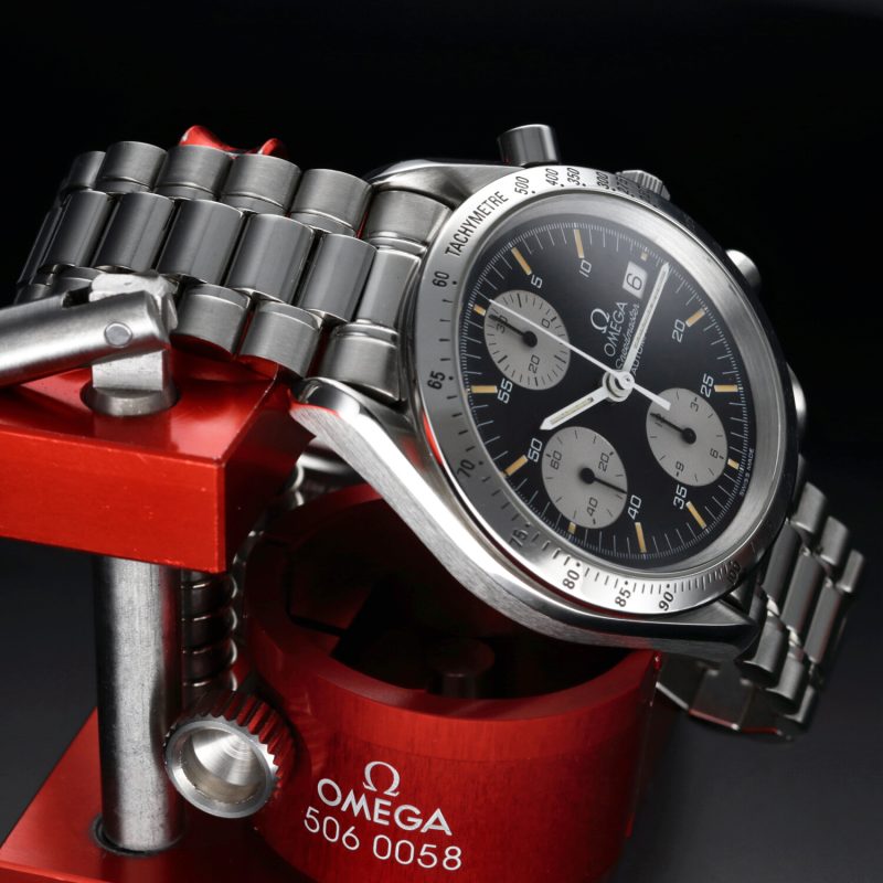 ca. 1993 Omega ref. 35115000 Speedmaster Date 39 mm Reverse Panda Dial - Image 5