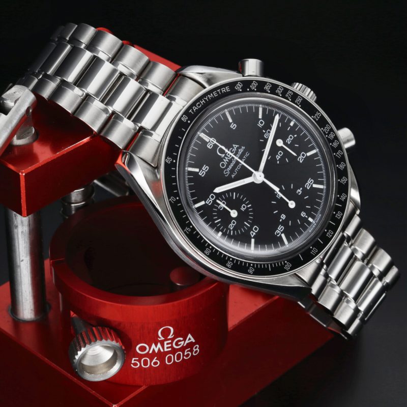 2000 Omega ref. 35105000 Speedmaster Automatic Reduced 39 mm, Box+Booklet+Papers+Omega Serviced - Image 5