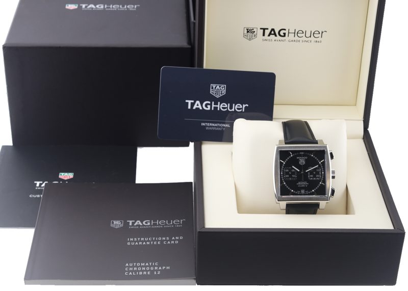 2019 TAG Heuer ref. CAW2110.FC6177 Monaco Automatic 39 mm, Box+Booklet+Card - Image 15