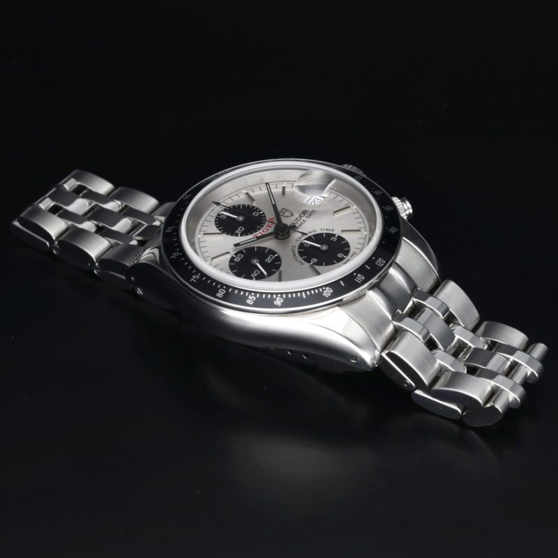 2002 Tudor "Tiger" ref. 79260P Chronograph Prince Date Small Block Panda Dial, Serviced - Image 11