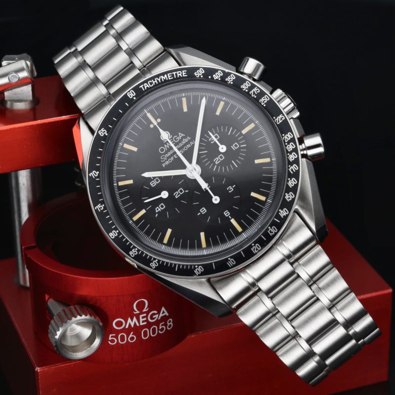 Vintage 1991 Omega ref. 35905000 Speedmaster Professional Moonwatch Calibra 861, Omega Serviced - Image 4