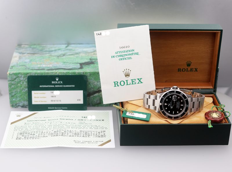 1996 Rolex ref. 16610 Submariner Date Automatic 40 mm, Box+Papers+RSC+Serviced - Image 17