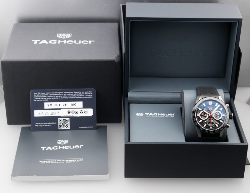 2021 TAG Heuer CBG2010.FT6143 Carrera Calibre Heuer 02, Box+Booklet+Card - Image 15